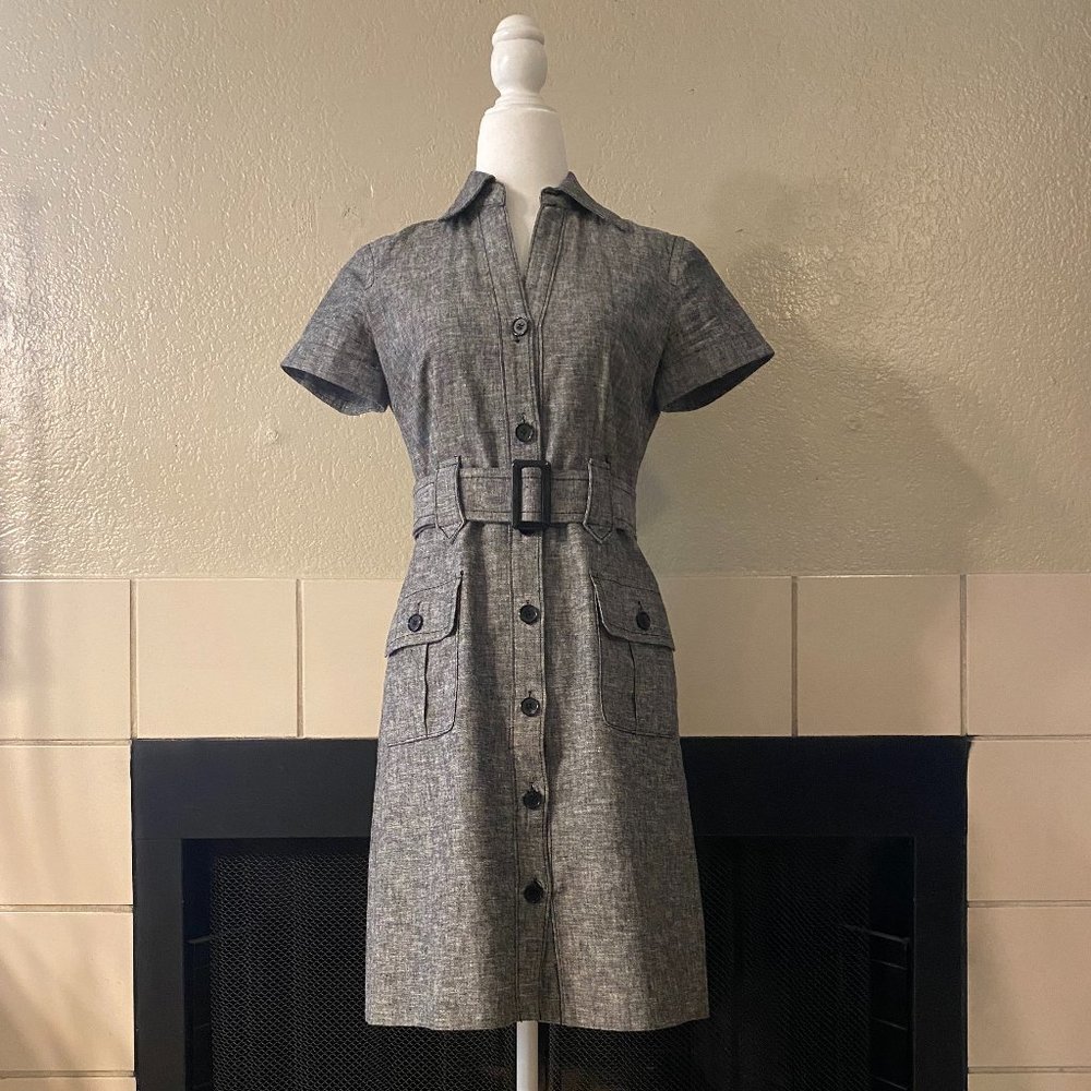 Vintage Military Dress - Ann Taylor